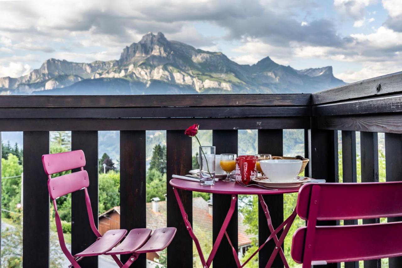 Garden&City Megève - Combloux Aparthotel Buitenkant foto